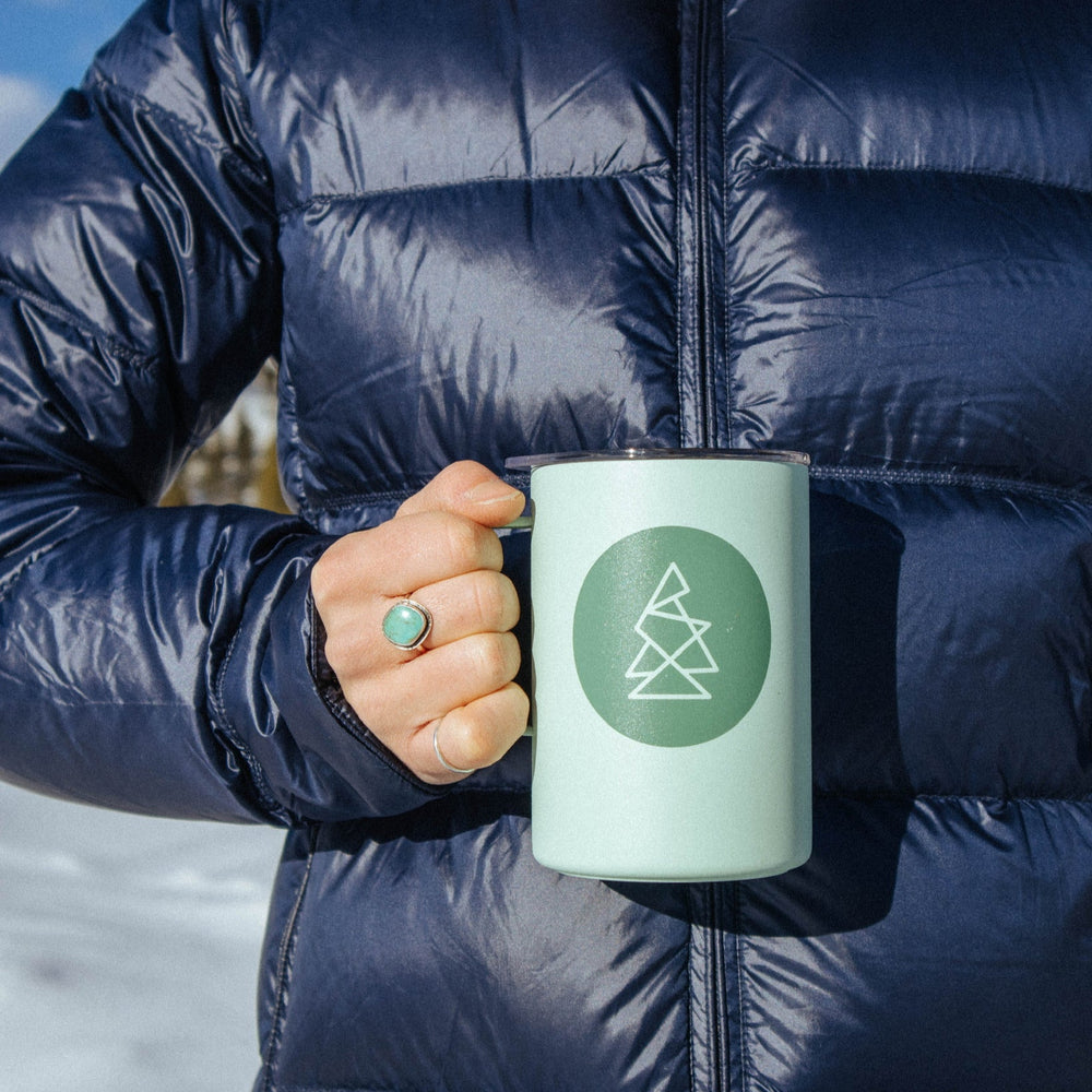 16oz Seaglass Green Camp Cup