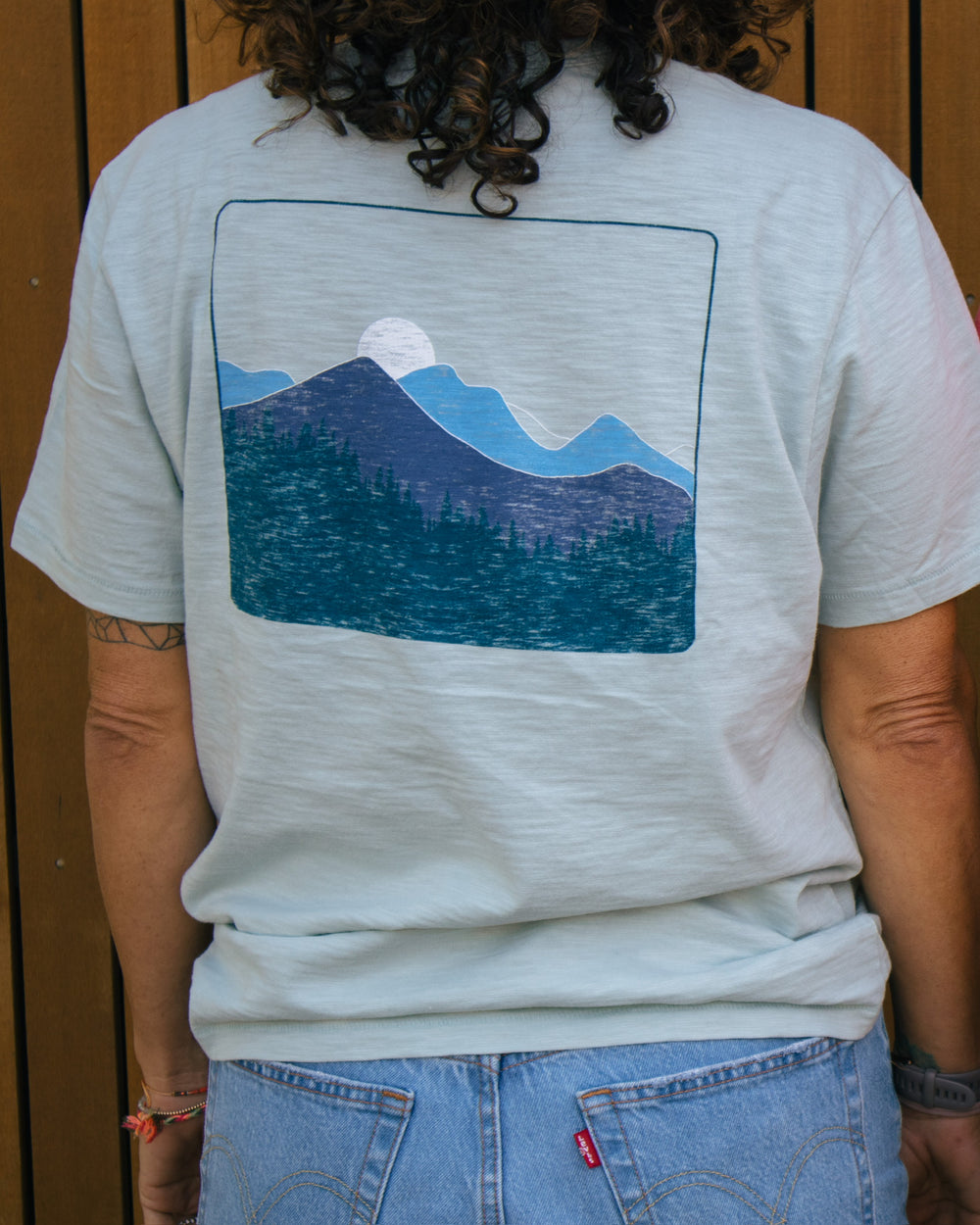Mountain Scene - Standard Rec T-Shirt