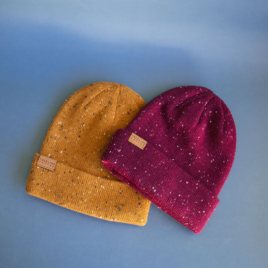 Thick Knit Treeline Beanies