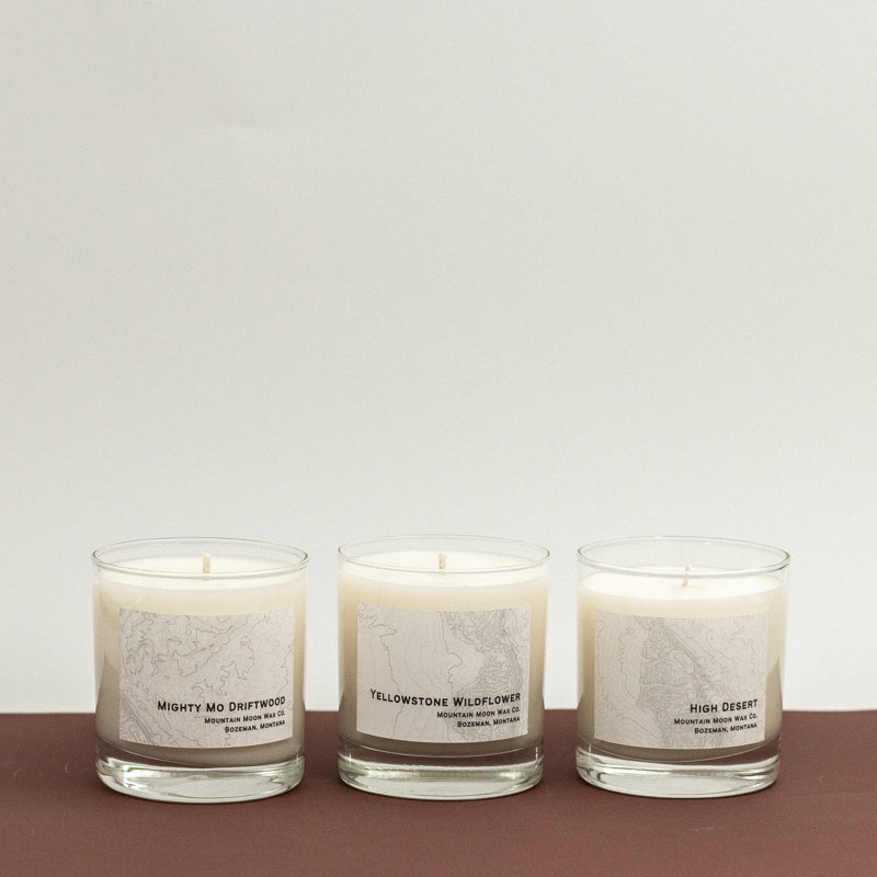 Mountain Moon Candles - Large